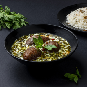 كبة لبن مع لأرز